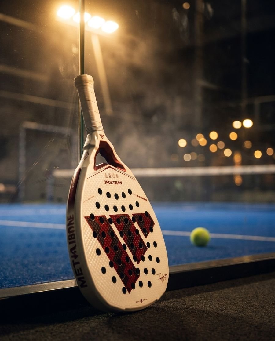 adidas Padel Metalbone Reserve on court