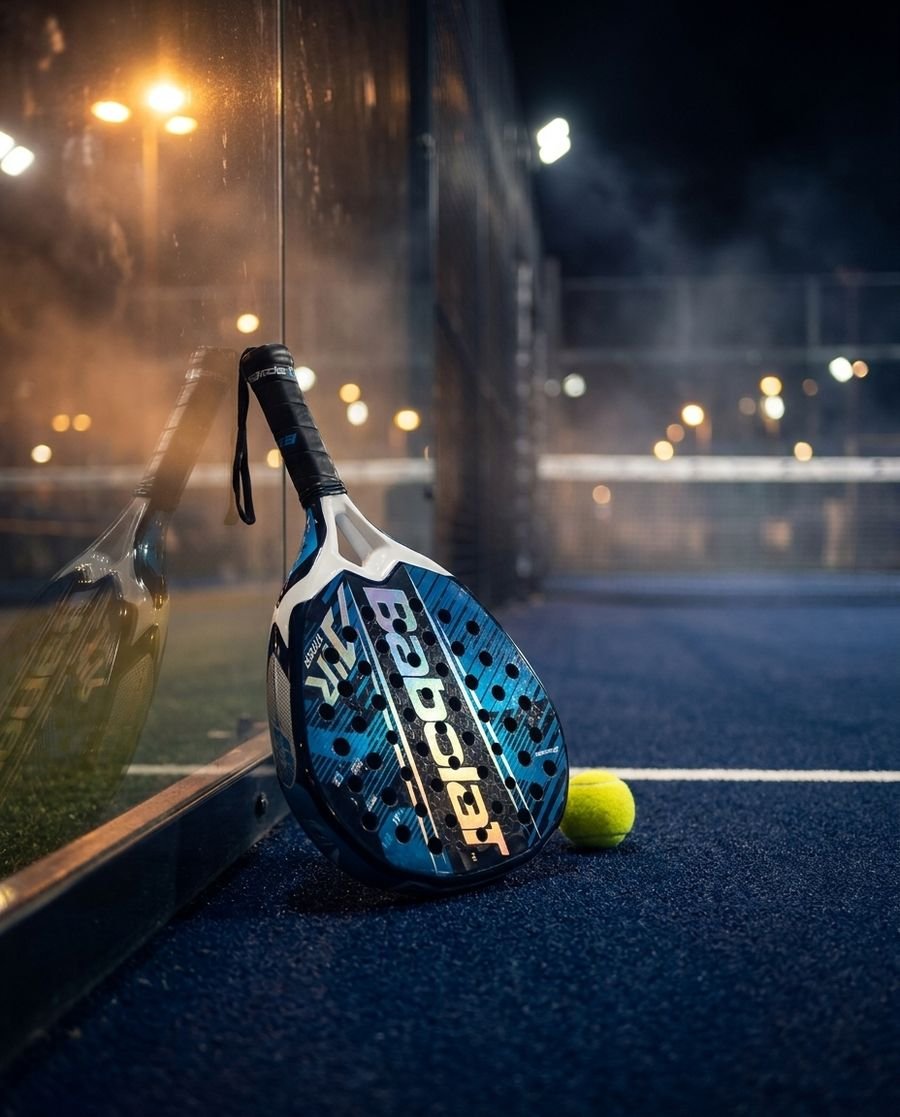 Babolat Air Viper on court
