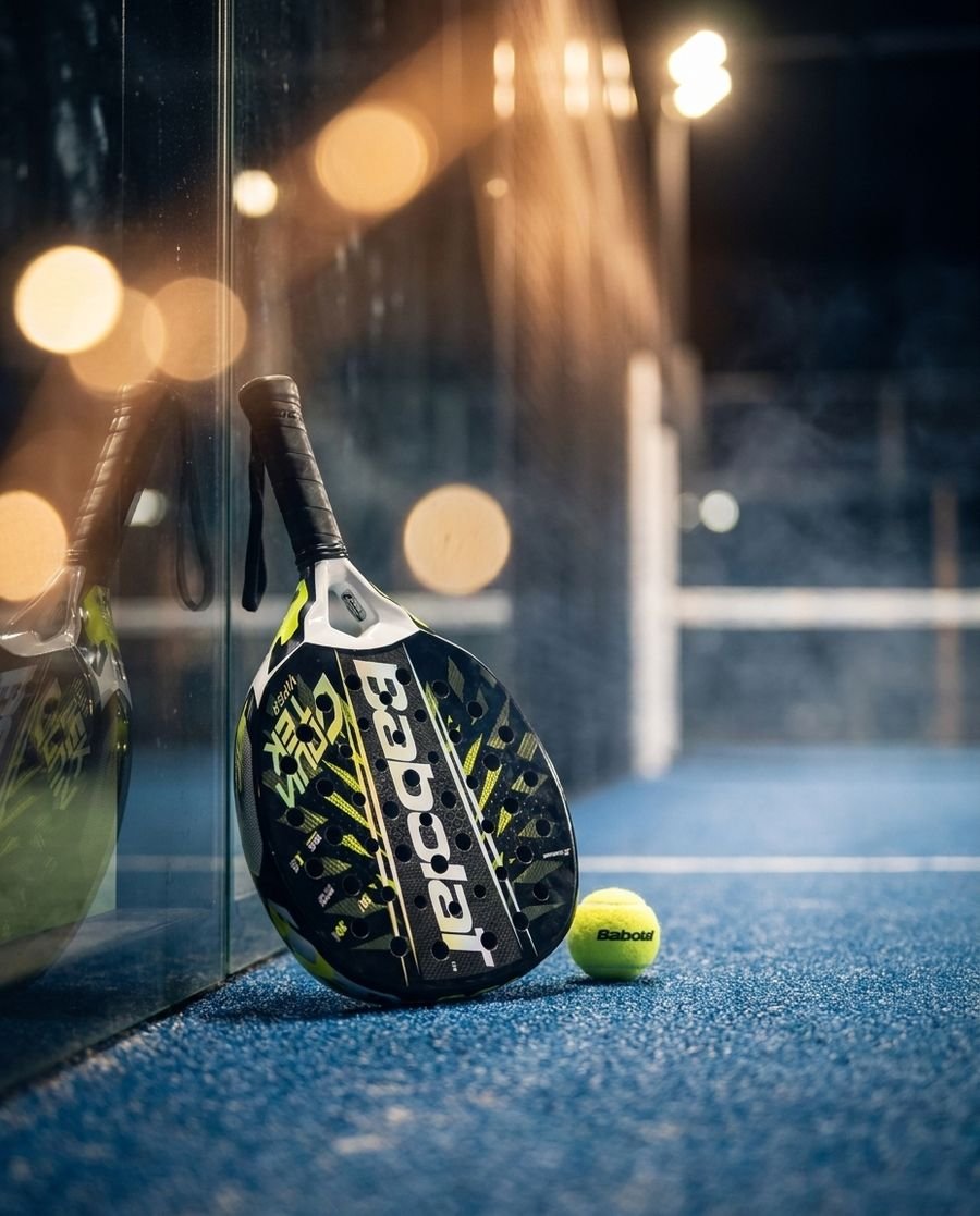 Babolat Counter Viper on court